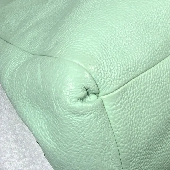 Coach Mint Green Leather Phoebe Shoulder Bag F35723 - Picture 12 of 16